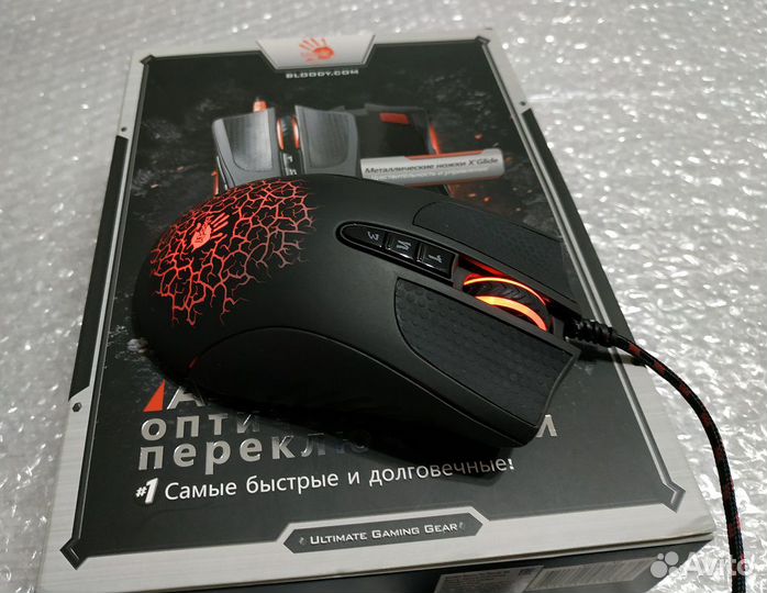Игровая мышка A4Tech Bloody A9 A90 оптика