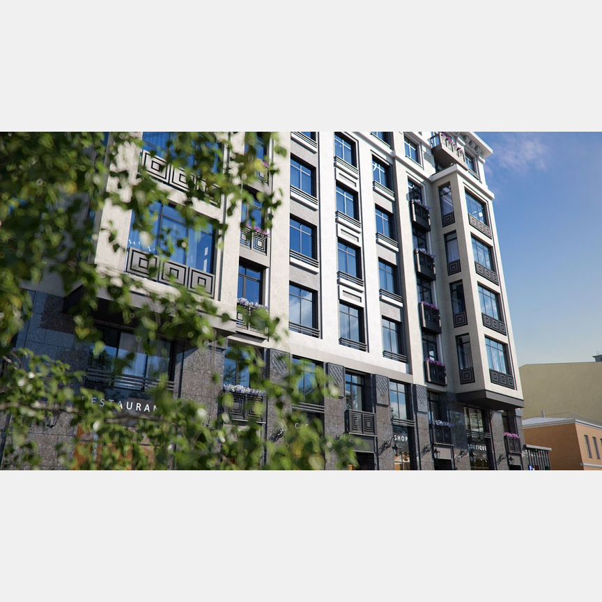 2-к. квартира, 64,5 м², 6/9 эт.