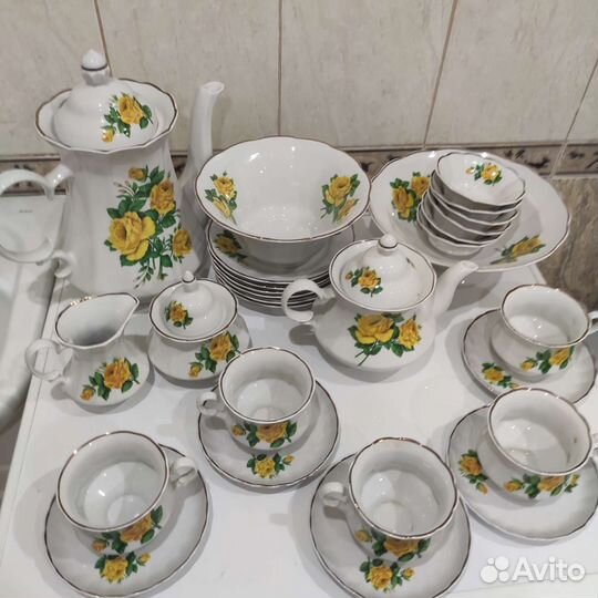 Сервиз Коростень-чайный+ кофейный