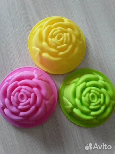 Формочки силиконовые для мыла