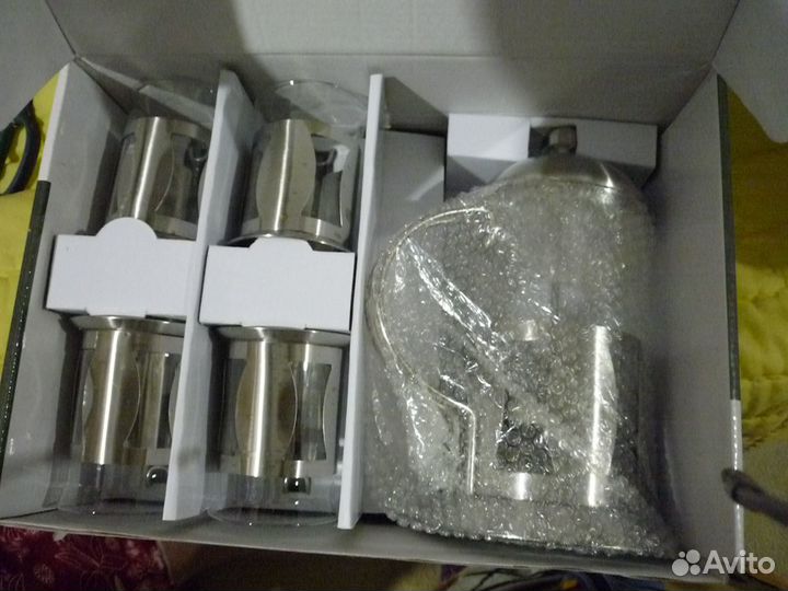 Чайно-кофейный набор bekker, новый, 5 предметов