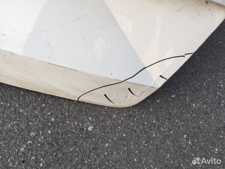 Крышка багажника Skoda Octavia 2013 белый