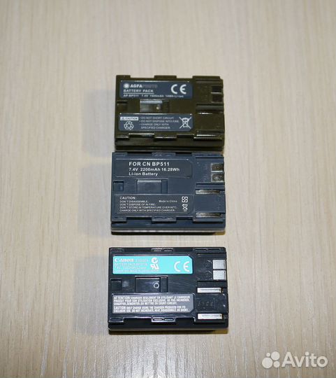 Аккумулятор BP511 для Canon 10D.20D.30D.40D.50D.5D