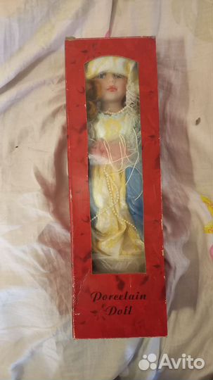 Кукла фарфоровая коллекционная