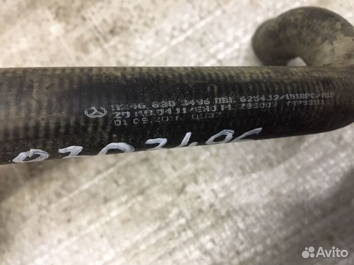 Патрубок системы охлаждения mercedes gla x156