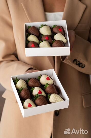 Букеты из клубники в шоколаде к празднику