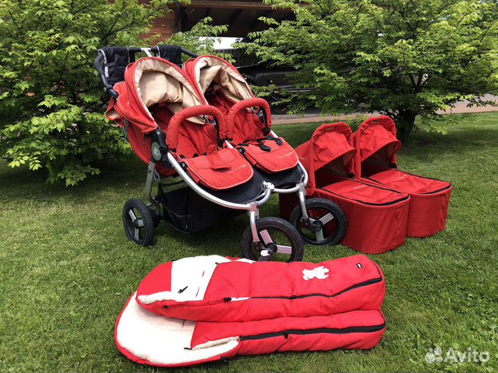 Коляска bumbleride indie twin для двойни