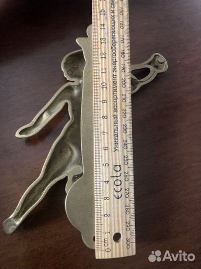 Дверной молоток Ангел из латуни