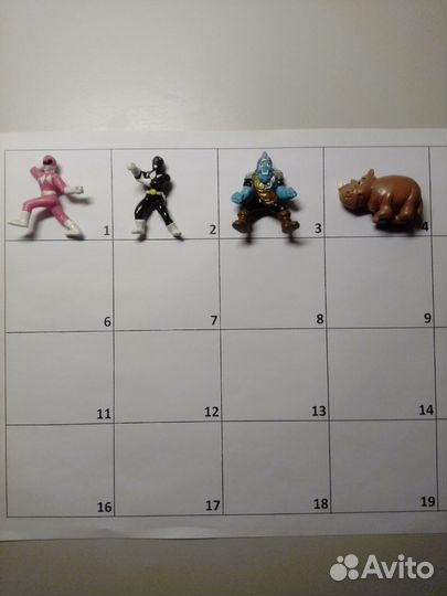 Фигурки Tombola/Chupa Chups. Вкладыши