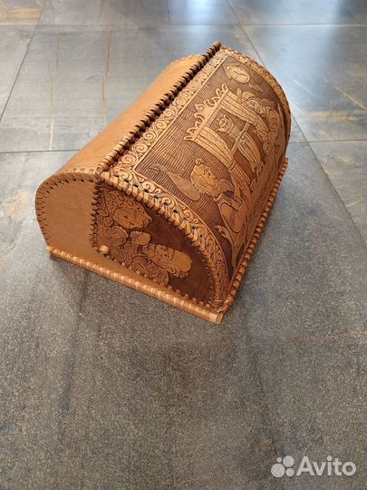 Хлебница из бересты