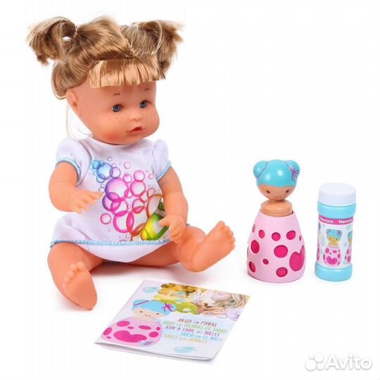 Пупс Famosa с набором для мыльных пузырей Nenuco