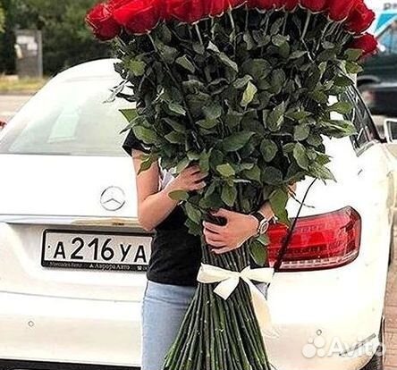Высокие розы Гигантские розы Доставка цветов