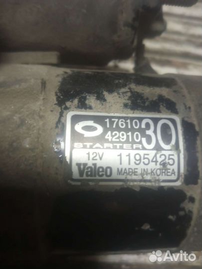 Стартер Ниссан Альмера классик