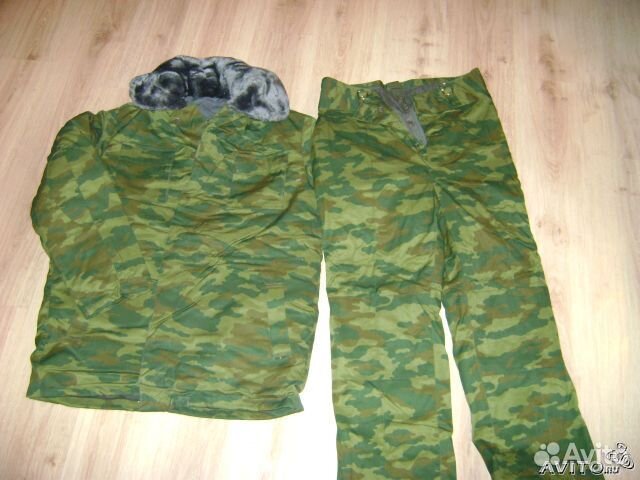 Костюм зимний военный флора