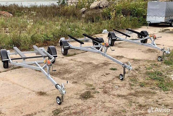 Прицепы для перевозки лодок корпусных и надувных