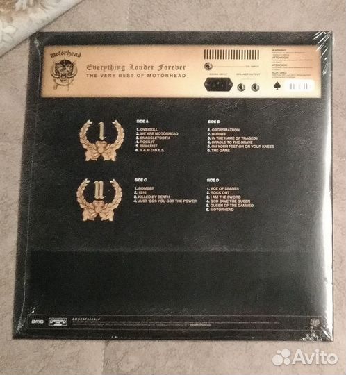 Motorhead (2LP-винил) Iron Maiden (3LP-винил)