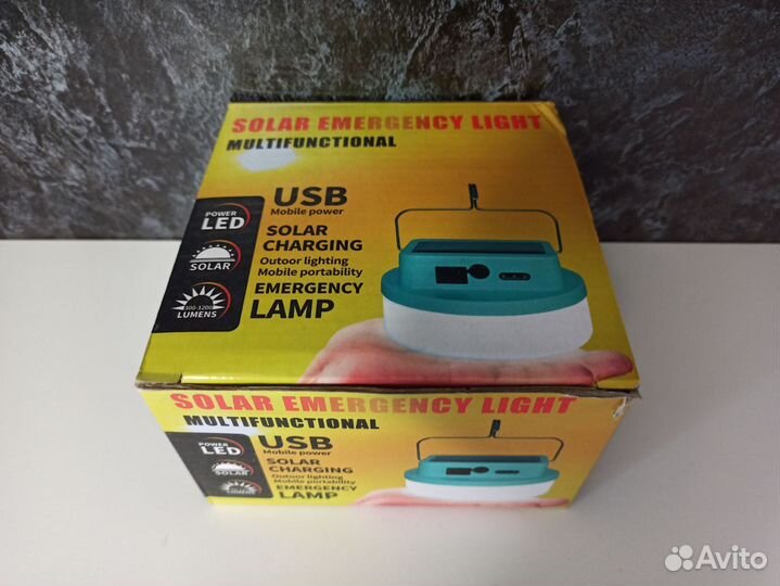 Лампа фонарик кемпинговый для рыбалки туризма LED