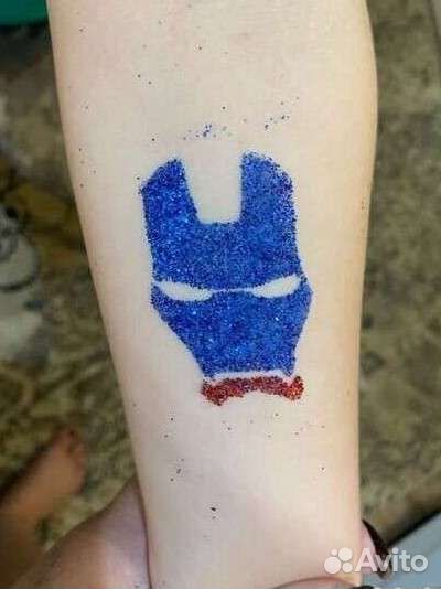 Аквагрим и блеск тату