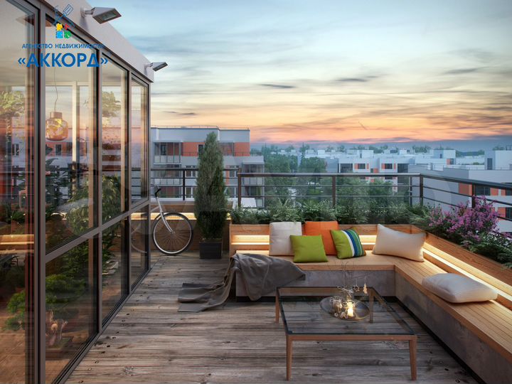 2-к. квартира, 66,3 м², 3/7 эт.