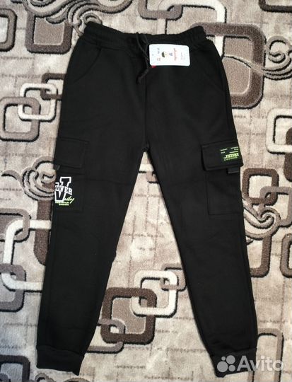 Зимние штаны для мальчика р.134/140