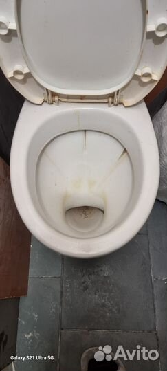 Унитаз и бачок бу