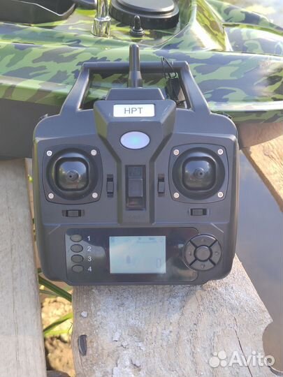 Прикормочный кораблик c118H