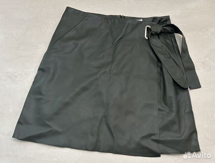 Кожаная юбка