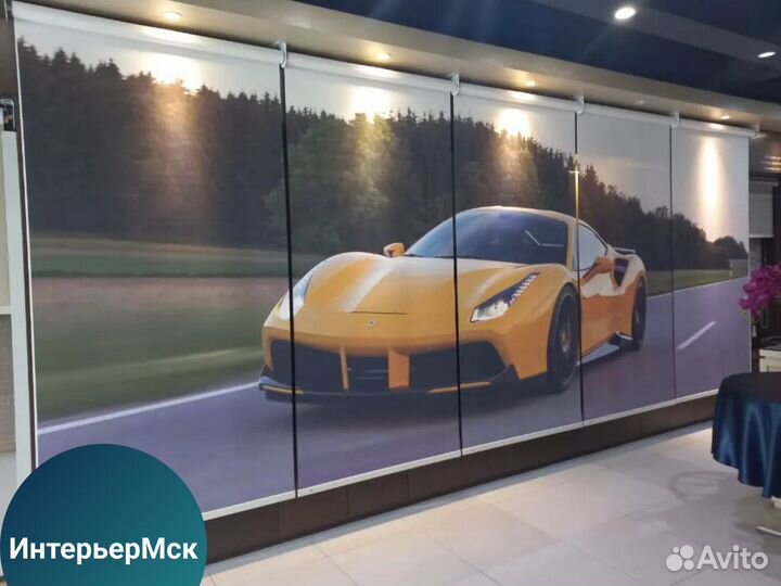 Рулонные жалюзи с фотопечатью