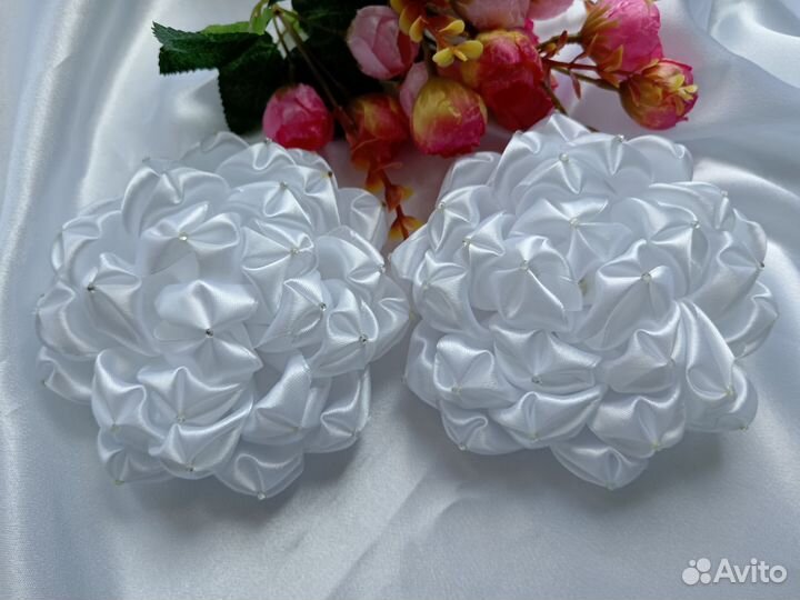 Резинки для волос ручной работы