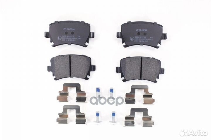 Колодки тормозные audi A3/A4/A6/skoda octavia/Y