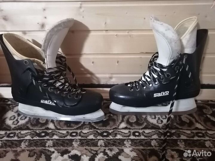 Коньки хоккейные salvo р 43