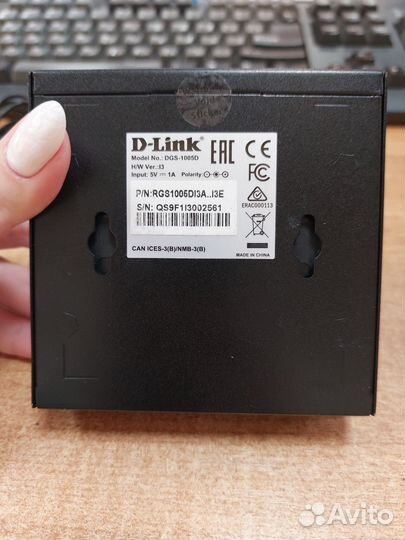 Коммутатор D-Link DGS-1005D