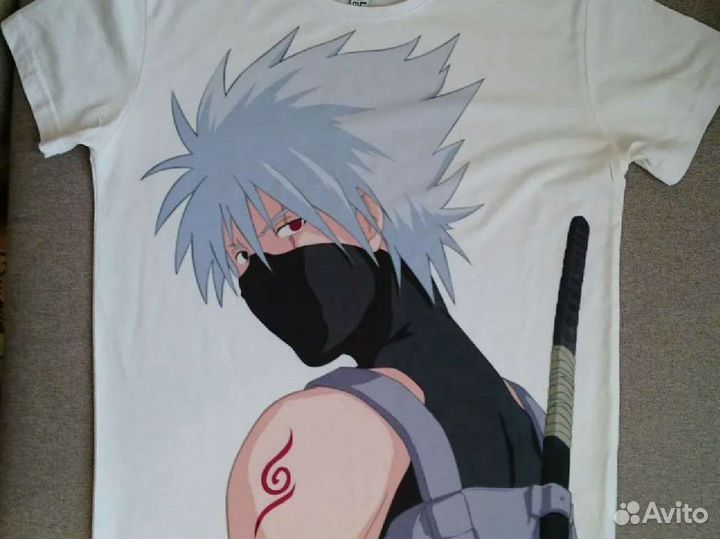 Футболка Наруто (Какаши) Naruto, р. 170-176 см