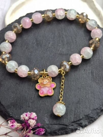 Браслет ювелирный сплав стекло