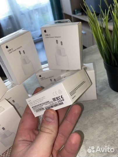 Быстрая зарядка iPhone (20w) оригинал