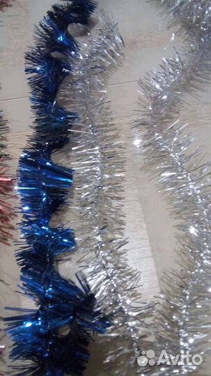 Новогодняя мишура СССР