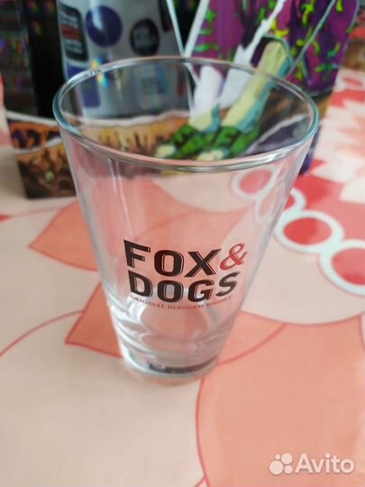 Стакан для виски fox dogs