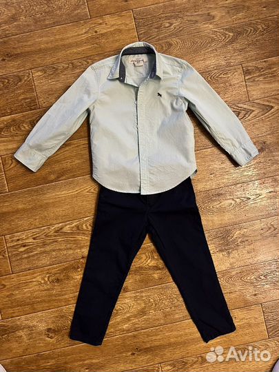 Рубашка и Брюки h&m 104-110
