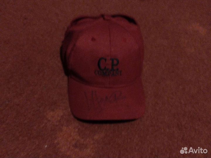 Cp company кепка с росписью ивлеева