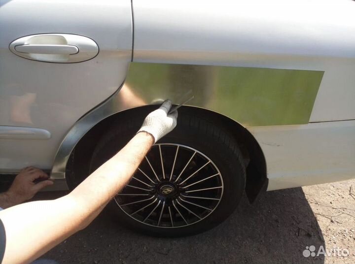 Ремонтные пороги и арки на Хендай