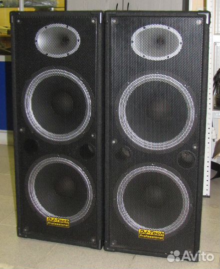 Колонки Dj-Tech 1600W 2шт Pro Акустика D12
