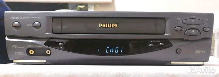 Видеомагнитофон philips vr 497 turbo drive