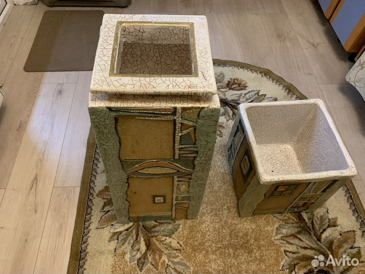 Коамическая ваза для цветов