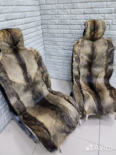 Меховые накидки из натурального волка