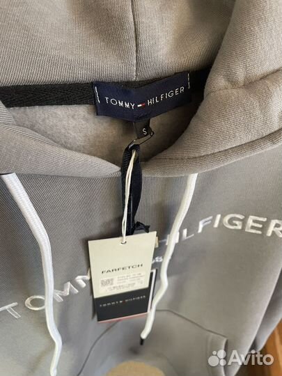 Tommy hilfiger худи серая