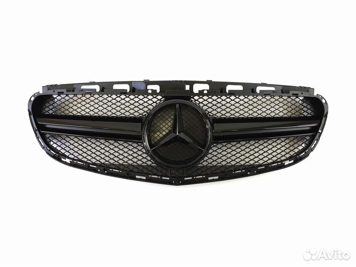 Решетка радиатора mercedes W212 черная