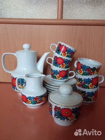 Сервиз кофейный и чайный