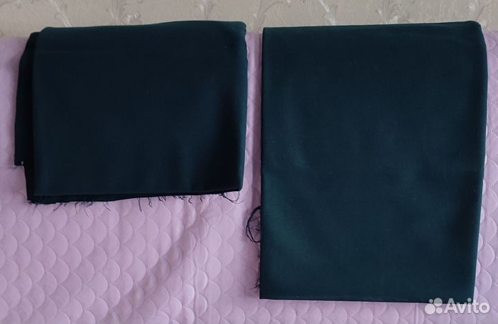 Отрезы шерстяной ткани