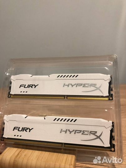 Оперативная память ddr4 2x4gb HyperX Kit of 2