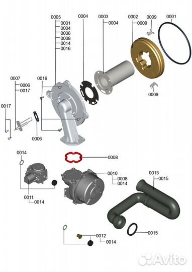 Запчасти viessmann vitodens 100-w